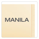 Pendaflex Manila End Tab Expanding Fastener Folders, 2-Ply Tabs, 2 Fasteners, Letter Size, 11-pt Manila Exterior, 50/Box