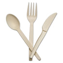 CONSERVE Corn Starch Cutlery, Spoon, White, 100/Pack