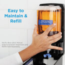 Georgia Pacific Pacific Blue Ultra Soap/Sanitizer Dispenser, 1,200 mL, White