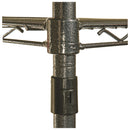 Alera Wire Shelving Starter Kit, Four-Shelf, 48w x 18d x 72h, Black Anthracite