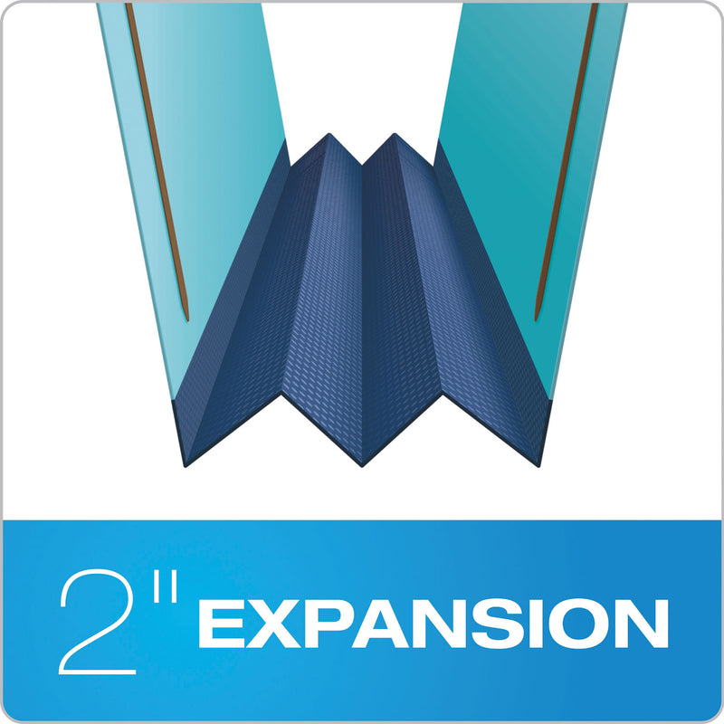 Pendaflex Hanging Classification Folders with Dividers, Legal Size, 2 Dividers, 2/5-Cut Exterior Tabs, Blue