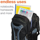 Pendaflex Poly Zip Envelope, Zipper Closure, 10 x 13, Clear, 5/Pack