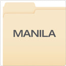 Pendaflex Manila File Folders, 1/3-Cut Tabs: Assorted, Letter Size, 0.75" Expansion, Manila, 100/Box