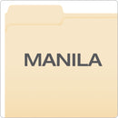 Pendaflex Manila Fastener Folders, 1/3-Cut Tabs: Assorted, 2 Fasteners, Letter Size, Manila Exterior, 50/Box