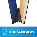 Pendaflex Hanging-Style Personnel Folders, 5 Dividers with 1/5-Cut Tabs, Letter Size, 1/3-Cut Exterior Tabs, Blue