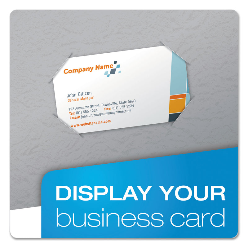 Oxford Twin-Pocket Folders with 3 Fasteners, 0.5" Capacity, 11 x 8.5, Gray, 25/Box