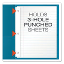 Oxford Twin-Pocket Folders with 3 Fasteners, 0.5" Capacity, 11 x 8.5, Assorted, 25/Box