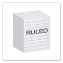 Oxford Ruled Mini Index Cards, 3 x 2.5, White, 200/Pack