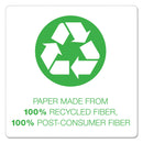 Pendaflex Earthwise by Pendaflex 100% Recycled Colored Hanging File Folders, Letter Size, 1/5-Cut Tabs, Green, 25/Box