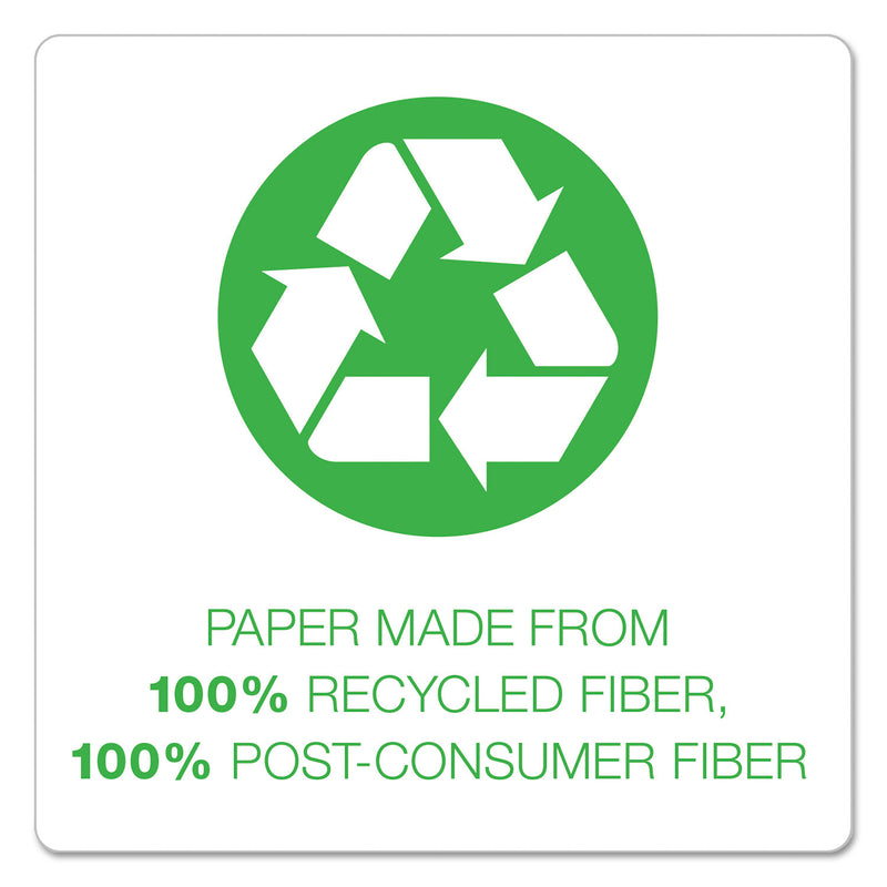 Pendaflex Earthwise by Pendaflex 100% Recycled Colored Hanging File Folders, Letter Size, 1/5-Cut Tabs, Green, 25/Box