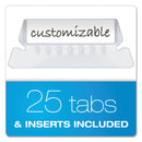 Pendaflex Earthwise by Pendaflex 100% Recycled Colored Hanging File Folders, Letter Size, 1/5-Cut Tabs, Green, 25/Box