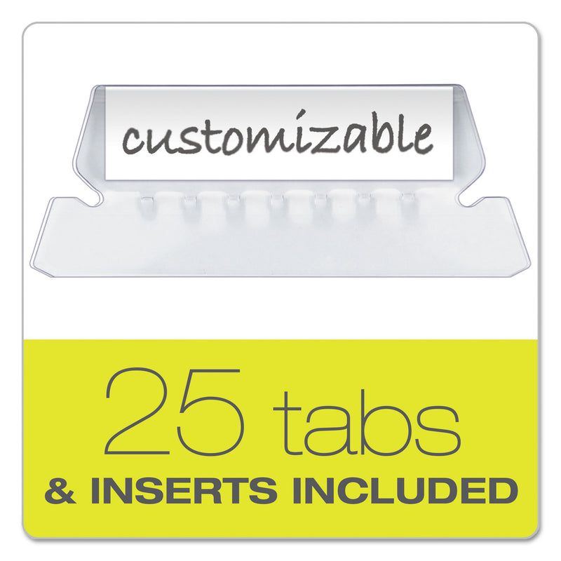 Pendaflex Colored Hanging Folders, Letter Size, 1/5-Cut Tabs, Navy, 25/Box