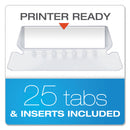 Pendaflex Colored Reinforced Hanging Folders, Letter Size, 1/5-Cut Tabs, Violet, 25/Box