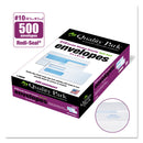Quality Park Double Window Redi-Seal Security-Tinted Envelope,