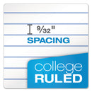 TOPS Second Nature Single Subject Wirebound Notebooks, Medium/College Rule, Light Blue Cover, 9.5 x 6, 80 Sheets