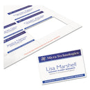 Avery Name Badge Insert Refills, Horizontal/Vertical, 2 1/4 x 3 1/2, White, 400/Box