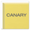 Oxford Unruled Index Cards, 3 x 5, Canary, 100/Pack