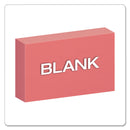 Oxford Unruled Index Cards, 3 x 5, Cherry, 100/Pack