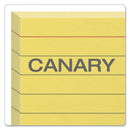 Oxford Ruled Index Cards, 3 x 5, Canary, 100/Pack