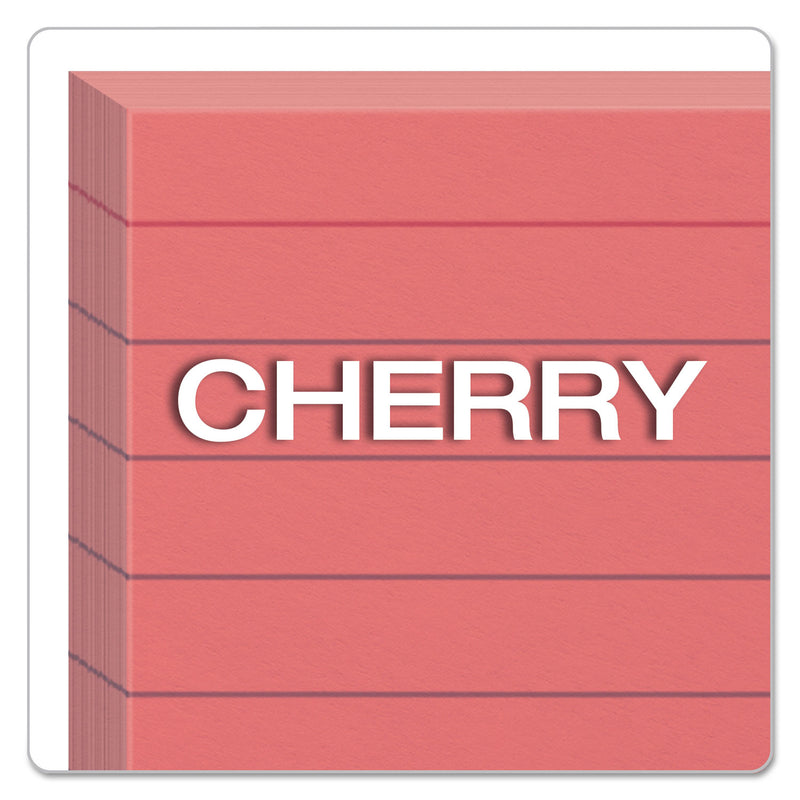 Oxford Ruled Index Cards, 3 x 5, Cherry, 100/Pack