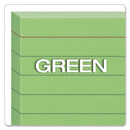 Oxford Ruled Index Cards, 3 x 5, Green, 100/Pack