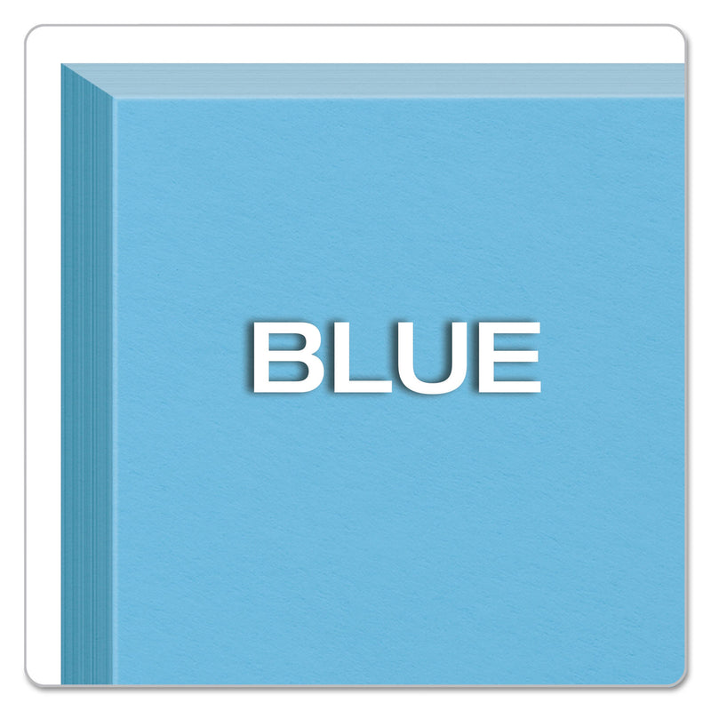 Oxford Unruled Index Cards, 4 x 6, Blue, 100/Pack
