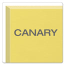 Oxford Unruled Index Cards, 4 x 6, Canary, 100/Pack
