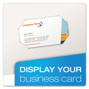 Oxford High Gloss Laminated Paperboard Folder, 100-Sheet Capacity, 11 x 8.5, White, 25/Box