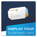 Oxford High Gloss Laminated Paperboard Folder, 100-Sheet Capacity, 11 x 8.5, Navy, 25/Box