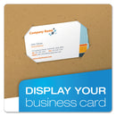 Oxford Earthwise by Oxford 100% Recycled Paper Twin-Pocket Portfolio, 100-Sheet Capacity, 11 x 8.5, Natural, 25/Box