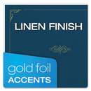 Oxford Certificate Holder, 11.25 x 8.75, Dark Blue, 5/Pack