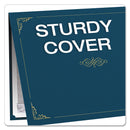 Oxford Certificate Holder, 11.25 x 8.75, Dark Blue, 5/Pack