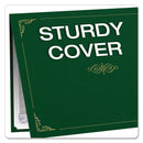 Oxford Certificate Holder, 11.25 x 8.75, Green, 5/Pack