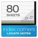 Oxford Idea Collective Professional Wirebound Hardcover Notebook, 1 Subject, Medium/College Rule, Black Cover, 8 x 5.5, 80 Sheets