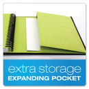 Oxford Idea Collective Professional Wirebound Hardcover Notebook, 1 Subject, Medium/College Rule, Black Cover, 11 x 8.5, 80 Sheets