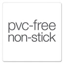 Cardinal XtraLife ClearVue Non-Stick Locking Slant-D Ring Binder, 3 Rings, 5" Capacity, 11 x 8.5, White