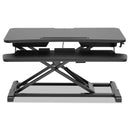 Alera AdaptivErgo Two-Tier Sit-Stand Lifting Workstation, 31.5" x 26.13" x 4.33" to 19.88", Black