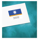 Avery Vibrant Laser Color-Print Labels w/ Sure Feed, 3 x 3.75, White, 150/PK