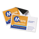 Avery Magnetic Business Cards, Inkjet, 2 x 3.5, White, 30 Cards, 10 Cards/Sheet, 3 Sheets/Pack