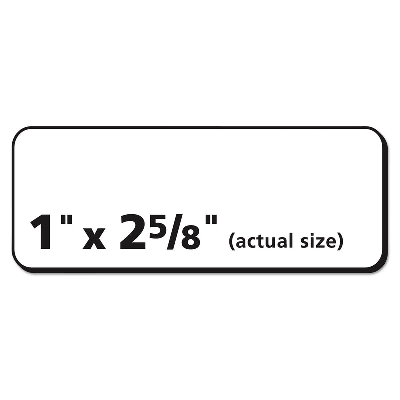 Avery Repositionable Address Labels w/SureFeed, Inkjet/Laser, 1 x 2.63, White, 750/BX