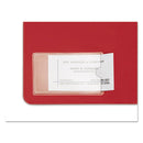 Cardinal HOLD IT Poly Business Card Pocket, Top Load, 3.75 x 2.38, Clear, 10/Pack