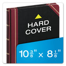 Boorum & Pease Extra-Durable Bound Book, Single-Page 5-Column Accounting, Black/Maroon/Gold Cover, 10.13 x 7.78 Sheets, 150 Sheets/Book