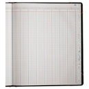 Boorum & Pease Extra-Durable Bound Book, Double-Page 12-Column Accounting, Black/Maroon/Gold Cover, 11.94 x 9.78 Sheets, 150 Sheets/Book