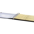 Cardinal Check Binder Seven-Ring D-Ring Reference, 7 Rings, 1" Capacity, Black