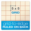 Ampad Gold Fibre Retro Wirebound Writing Pads, Wide/Legal Rule, Red Cover, 70 Antique Ivory 8.5 x 11.75 Sheets