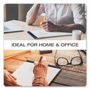 Ampad Gold Fibre Quality Writing Pads, Wide/Legal Rule, 50 White 8.5 x 11.75 Sheets, Dozen