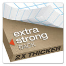 Ampad Quad Double Sheet Pad, Quadrille Rule (4 sq/in), 100 White 8.5 x 11.75 Sheets