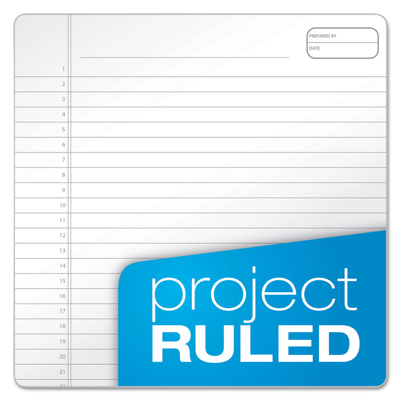 Ampad Gold Fibre Wirebound Project Notes Pad, Project-Management Format, Green Cover, 70 White 8.5 x 11.75 Sheets