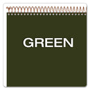 Ampad Gold Fibre Wirebound Project Notes Pad, Project-Management Format, Green Cover, 70 White 8.5 x 11.75 Sheets