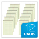 Ampad Steno Pads, Gregg Rule, Tan Cover, 60 Green-Tint 6 x 9 Sheets